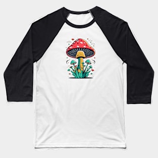 Magic mushrooms Baseball T-Shirt